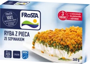 Frosta-D-Ryba z pieca ze szpinakiem 360g