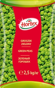 Hortex-gastr.Groszek zielony 2,5 kg