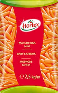 Hortex-gastr.Marchew cała mini 2,5 kg