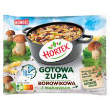 Hortex-Gotowa zupa Borowikowa z makaronem  350G