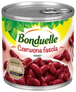 Bonduelle puszka-Fasola czerwona 620ml