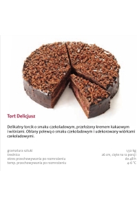 KP-Torcik czekoladowy DELICJUSZ 1,5 kg