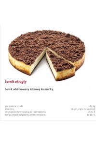 KP-Sernik okrągły 1,85kg