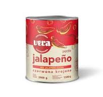 L-Papryka Jalapeno czerwone krążki 3,0kg (puszka)