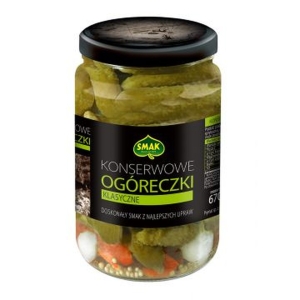 Smak-Ogóreczki Mini 670g