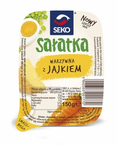SEKO-Sałatka warzywna z jajkiem 150g