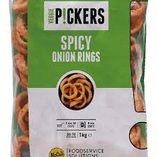 McCain Krążki cebulowe w pikantnej  panierce (Spicy Onion Rings ) 1kg