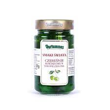 Vortumnus-Czereśnie koktajlowe w syropie zielone 250g
