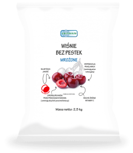 Unifreeze-O-Wiśnia drylowana 2,5kg