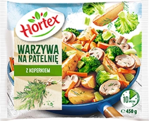 Hortex-Warzywa na patel.z koperkiem 0,45kg