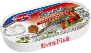 EvraFish-Szprot w pom. 170g