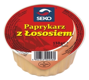 SEKO-Alu-Paprykarz z łososia 130g