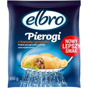Elbro-D-Pierogi z kapustą i grzybami 450g