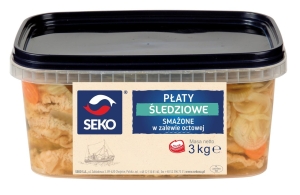 SEKO-luz Płaty śledź. smaż w zal.octowej 2/3kg