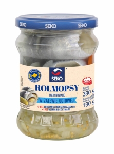 SEKO-Rolmopsy maryn. 380g Zł.Rybka