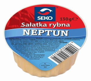 SEKO-Alu-Sałatka rybna "NEPTUN" 130g