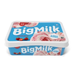 Algida-Big Milk 0,9l Truskawka