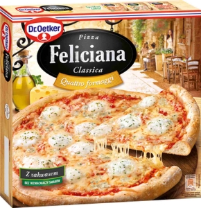 Pizza Feliciana Quattro formagi 325g