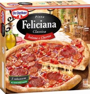 Pizza Feliciana Salame e Chorizo 320g