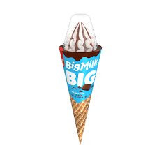 Algida-Rożek Big Cookie & Cream 140ml/24szt/karton