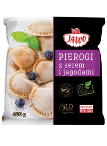 JAWO-D-Pierogi z serem i jagodami 450g