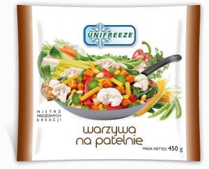 Unifreeze-D-Warzywa na patelnie 9 składnikowe 450g
