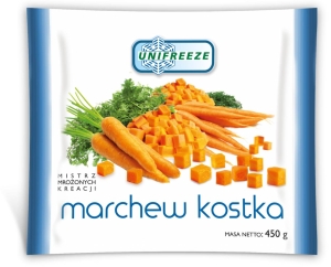 Unifreeze-D-Marchew kostka 450g