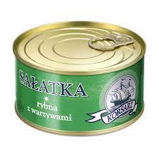 Korsarz-Sałatka rybna z warzywami 330g