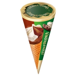 Zielona Budka Rożek kakao-śmietanka 110ml/24szt