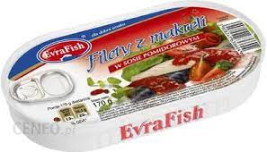 EvraFish-Filet z makreli w sosie pomidorowym 170g