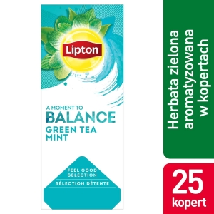 Lipton-Zielona Mięta (Green Tea With Mint) 25 szt