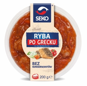SEKO-Danie got - Ryba po grecku 200g /12szt