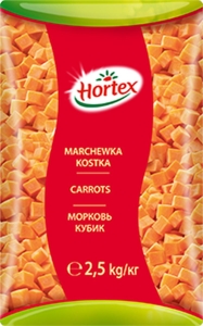 Hortex-gastr.Marchew kostka 2,5 kg