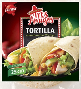 FANEX-Tortilla "10" 25cm/18szt