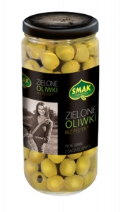 Smak-Oliwki zielone b/p 665g