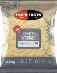 Farm-Crispy Coated Fries 10mm 2,5kg/4szt 