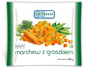 Unifreeze-D-Marchew z groszkiem 450g