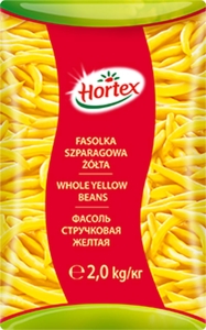 Hortex-gastr.Fasolka szpar.żółta cała 2,0 kg
