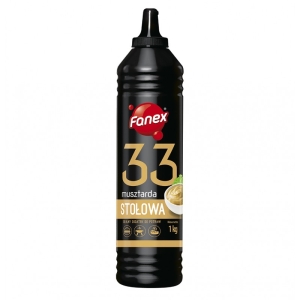 FANEX-But. Musztarda Stołowa 1000G  ( 33 )