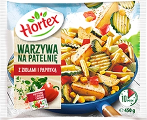 Hortex-Warzywa na patel.zioła papryka 0,45kg