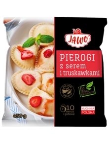 JAWO-D-Pierogi z serem i truskawkami 450g