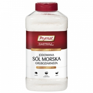 Prymat-PET Sól morska gruboziar.1,8kg