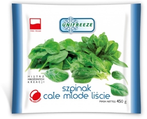 Unifreeze-D-Szpinak cały 450g